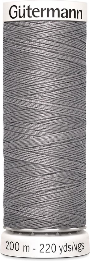 Gütermann garen, grijze kleur, 200 meter.