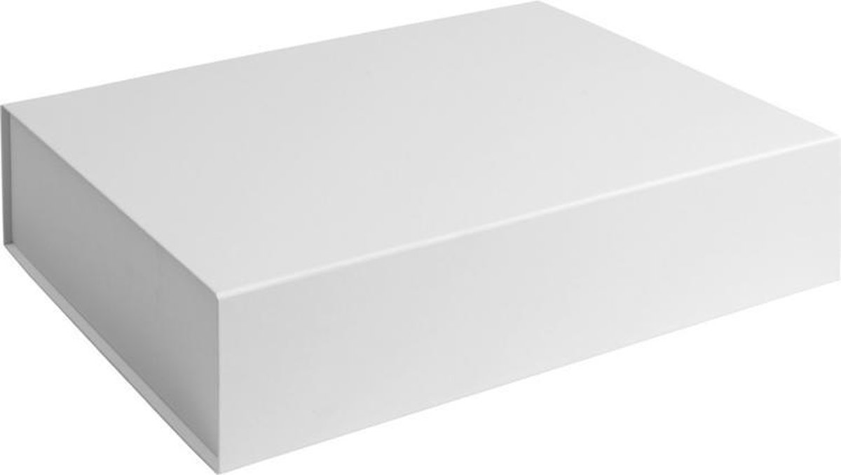 Geschenkdoos opbergdoos WIT, 42,5x33,3x9,7cm (5 stuks)