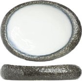 Assiette Cozy and Trendy Sea Pearl 32x24xh6cm - Faïence