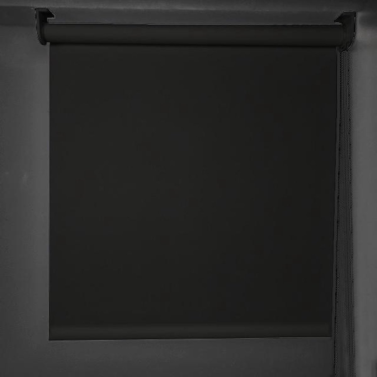 Rolgordijn verduisterend - 230x210 zwart