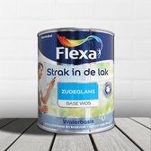 Flexa Strak In De Lak Acryl Zijdeglans - Lakverf - Dekkend - Water basis -