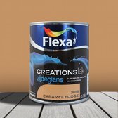 Flexa Creations - Lak Zijdeglans - 3018 - Caramel Fudge - 750 ml