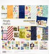 Simple Stories: Going Places Collection Kit 12"X12"