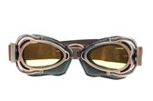 CRG radical motorbril vintage - geel glas | bril voor motor