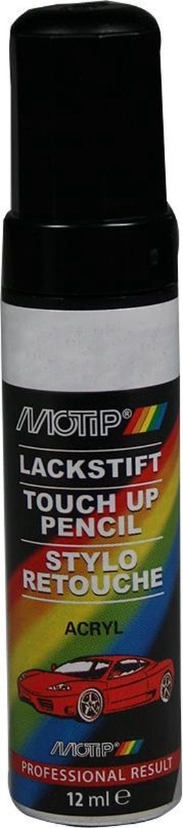 Motip 954614 - Auto lakstift - Grijs Metallic - 12 ml