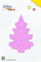 Nellie Snellen: Multi Frame Die - Christmas tree-2 (MFD045)
