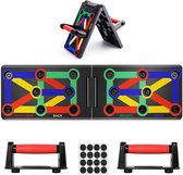 Push up bord 12 in 1 - Krachttraining - Opdruksteun - Inklapbaar - Opdrukbord - Push up bars - Push up grips - Push up plank - Workout - Opdrukken - Fitness - Rugspieren - Schouders - Triceps