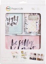 Project Life: Inspired W/Stitching & Die-Cuts Value Kit 96/Pkg (380553)