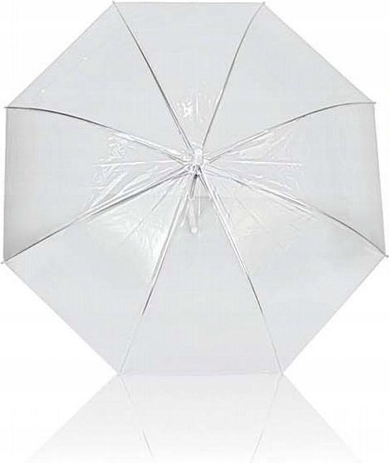 Transparante Opvouwbare Paraplu - Doorzichtige Automatisch Opende Paraplu - Umbrella Opvouwbaar - 8 Panelen - 