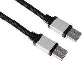 HQ - Câble USB 3.0 - Noir - 5 mètres