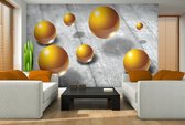Abstract Modern Design Spheres Photo Wallcovering