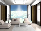 Sky Clouds Doors Photo Wallcovering