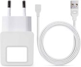 8 pins oplaadkabel en USB wandlader adaptor lightning wit