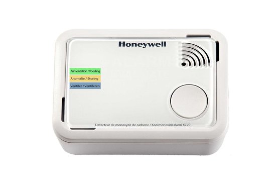 Honeywell koolmonoxide (CO) melder 7 jaar batterij - 7 jaar garantie