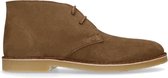 Manfield - Heren - Taupe suède desert boots - Maat 41