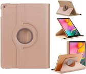 P.C.K. Hoesje/Boekhoesje/Bookcover/Bookcase/Book draaibaar rose goud geschikt voor Samsung Galaxy TAB A T510 (2019) MET PEN