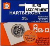 Hartberger Munthouders zelfklevend EURO assortiment(25x)