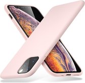 ESR - telefoonhoesje - Apple iPhone 11 Pro Max- Yippee siliconen – Roze