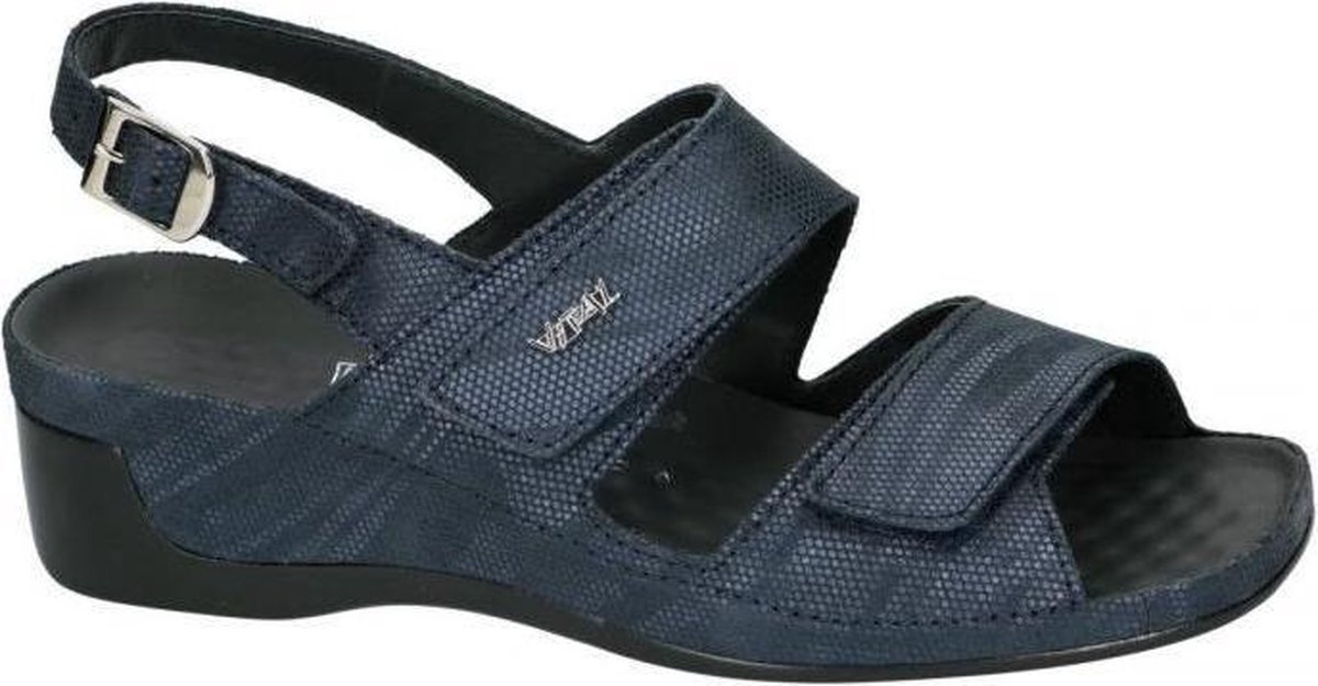 Vital -Dames - blauw donker - sandalen - maat 36
