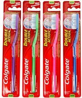 Colgate Tandenborstel – Double Action Medium, 1 tandenborstel - 12 stuks