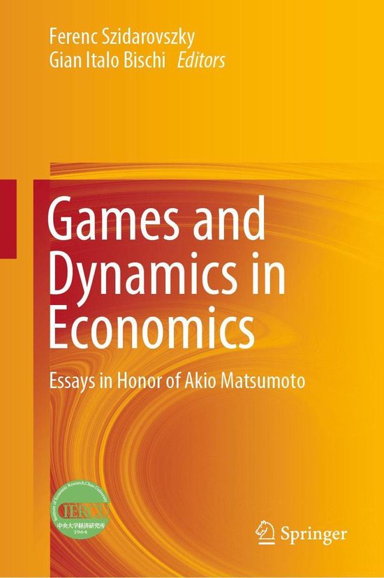 Economics and Finance (R0) - Games and Dynamics in Economics - cover
