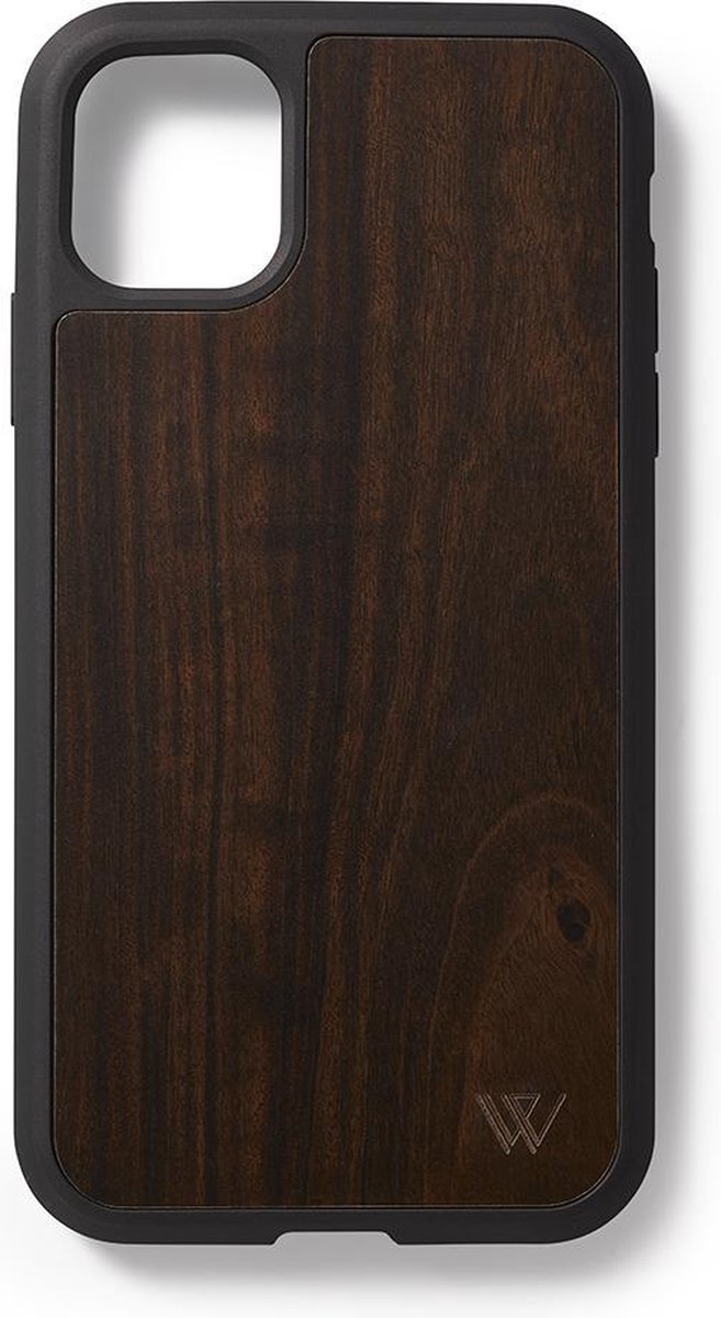 Houten Back case voor de Iphone 11 Pro Sandelhout