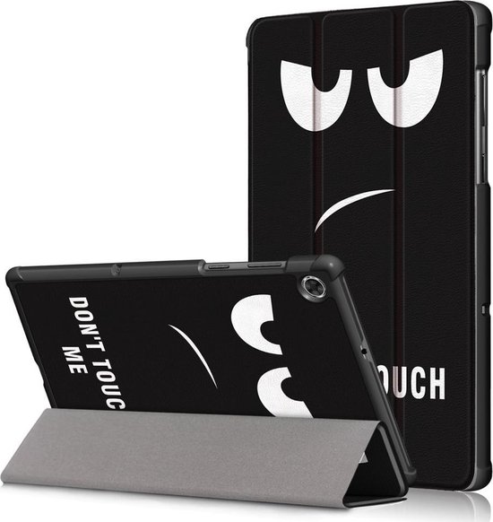 Tegen Bekritiseren Dokter Lenovo Tab M10 FHD Plus TB-X606F Hoesje - Tri-Fold Book Case - Don't Touch  | bol.com