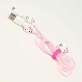Kabel beschermer -  Cable protection voor oplader/charger Hello Kitty