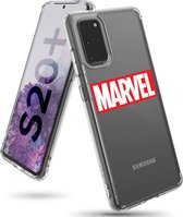 Samsung Galaxy S20 Plus Hoesje - Siliconen Back Cover - Marvel Clear Case