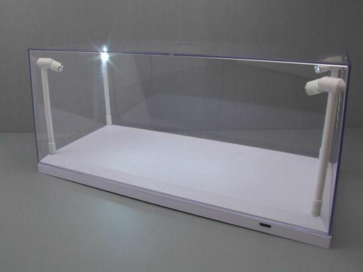 Home Décor CLEAR DISPLAY SHOW CASE FOR 1/18 SILVER BASE with REPLACEABLE  LED LIGHTS by iLLumibox bitsindri.ac.in