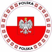 Polen versiering onderzetters/bierviltjes - 75 stuks - Poolse thema feestartikelen