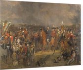 De slag bij Waterloo, Jan Willem Pieneman - Foto op Plexiglas - 60 x 40 cm