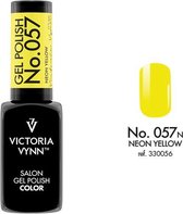 Gellak Victoria Vynn™ Gel Nagellak - Salon Gel Polish Color 057 - 8 ml. - Neon Yellow