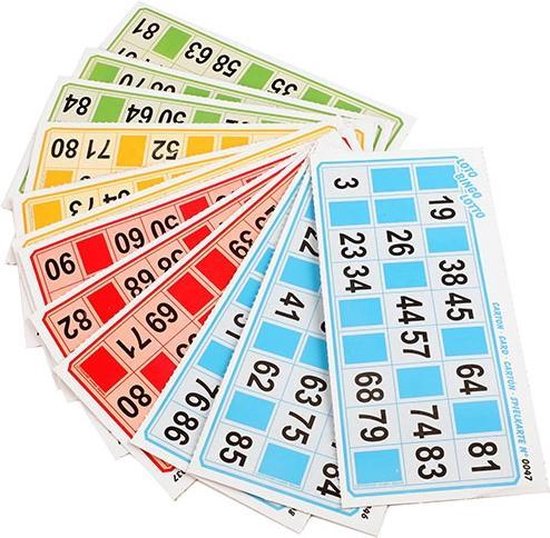 Thumbnail van een extra afbeelding van het spel Toi-toys Bingo Reisspel Rood/blauw 30 Cm