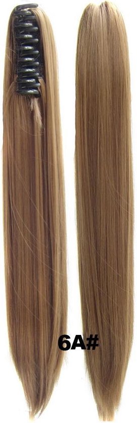 Brazilian Paardenstaart - Ponytail extensions straight – bruin 6A