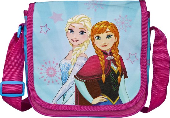 Disney Frozen schoudertas blauw Anna Elsa tas 4 7jr