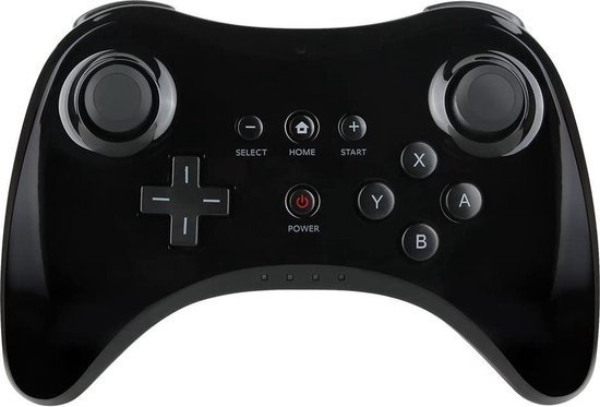 Thredo Pro Controller voor Wii U - Wireless/Draadloze gamepad - Zwart |  bol.com