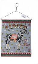 Stapelgoed Poster - Banner Circus Zebra - Multicolor