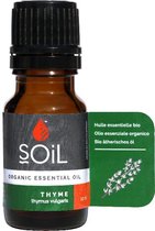 Soil - Biologische Etherische Tijm olie - 10ml - Thymus Vulgaris - Essential Thyme oil