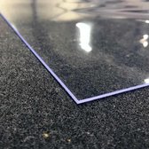 Toile cirée transparente épaisseur 2 mm - 100x250