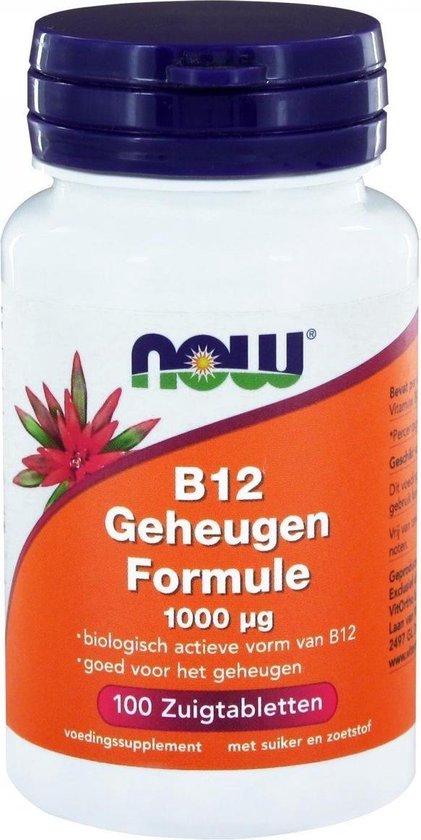 Now Foods - Geheugen Formule µg - Zuigtabletten | bol.com