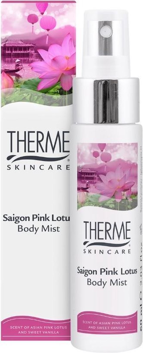 Panorama gespannen zoet Therme Saigon Pink Lotus Body Mist 60 ml | bol.com