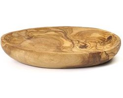 Pure Olive Wood Olijfhouten Schaaltje Ovaal 13 cm
