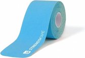Ironman Strengthtape kinesiologie tape - kleur lichtblauw - lengte 5m - 20 voorgesneden strips