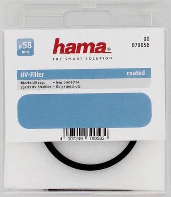 Hama UV Filter - Standaard - 58mm | bol.com