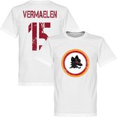 AS Roma Retro Vermaelen 15 T-Shirt - 5XL