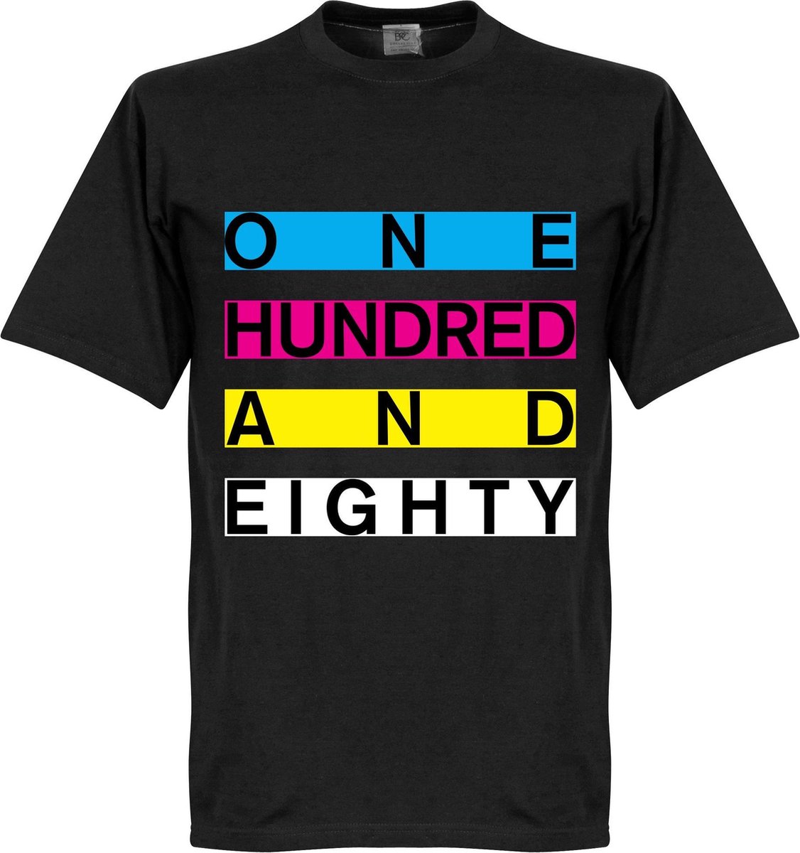 1126x1200.jpg One Hundred and Eighty Banner Darts T-Shirt - 4XL - Afbeelding 1