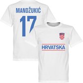 Kroatie Mandukic Team T-Shirt - M