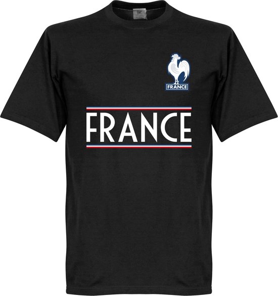 Frankrijk Keeper Team T-Shirt - Zwart - XXXXL