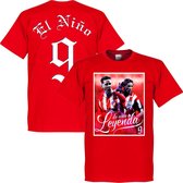 Torres El Nino 9 Atletico Legend T-Shirt - Rood - M